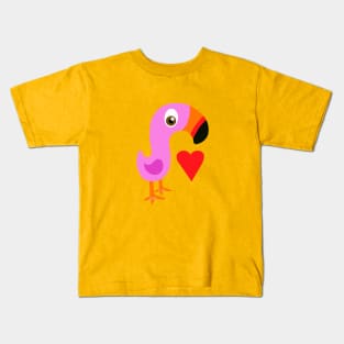 Flamingo Love Kids T-Shirt